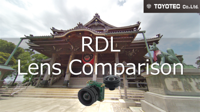 Comparison : Ultra Low Distortion Lens v.s. General Wide Angle Lens