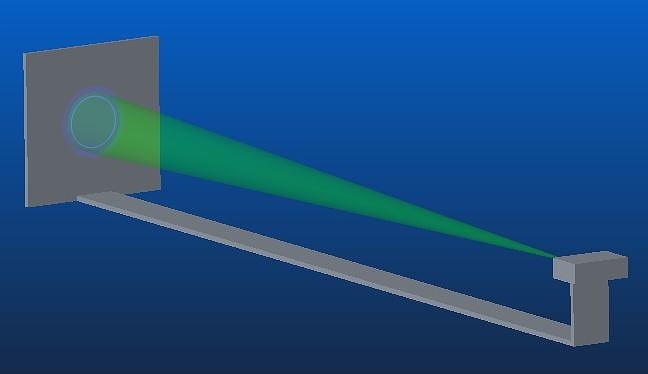 LED Projection Spot Performance Evaluation Machine