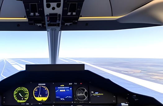 Ultra Low Distortion Custom Lens Unit for MR (Mixed Reality) Flight Simulators
