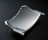 Freeform shape plastic mirror with aluminum coating